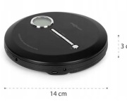 Discman CDC 100MP3, odtwarzacz CD, ESP, Micro USB