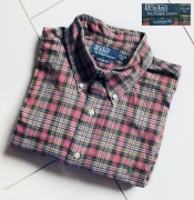 Polo Ralph Lauren ładna bawełniana w krateczkę XL/2XL