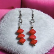 Kolczyki - Ekologiczne, ręcznie robione kolczyki z Afryki (Uganda)