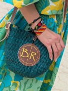     Torebka Koszyk Boho na Plażę Ręcznie Robiona w Afryce