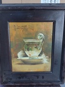 Obraz olejny martwa natura-  Marek Chmielewski