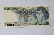 Banknot   Polska 1000 zł 1982r FH 4921389  stanUNC