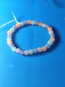 Fluescencyjna świecąca w ciemnosci bransoletka na gumce 