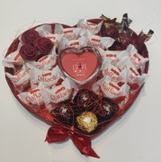 Box serduszko prezentowe 