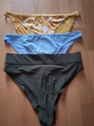 Zestaw, nowe majtki od stroju kąpielowego, 3 sztuki, H&m r. 44