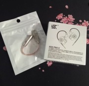 Słuchawki KZ EDX Pro X (+mic) Black + DAC USB-C CX31993