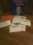 TAJEMNICA STATUETKI - pierwsza polska gra przygodowa PC DOS