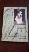 Autobiografia w listach 1916-1942. Edyta Stein 