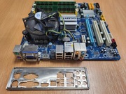 Płyta główna GIGABYTE GA-E41MF-US2H s.775 + procesor pamięć - PŁYTA SPRAWNA