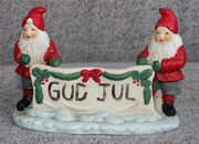 Ceramiczny świąteczny świecznik na tealighty