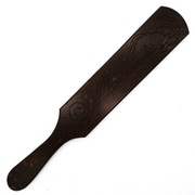 Packa BDSM wykonana z wędzonego dębu Motyw kozła