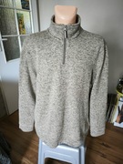 Mountain Warehouse bluza męska polar XXL beż melanż ciepła 
