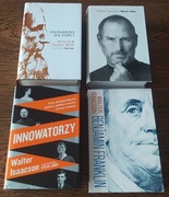 Walter ISAACSON - Steve Jobbs, Leonardo Da Vinci, Franklin, Innowatorzy