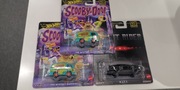 Hot Wheels zestaw 3 sztuk. 2x Scooby Doo, 1x Knight Rider. Nowe, oryginał 