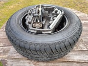 Koło zapasowe zestaw 195/65 R15 Skoda VW wkład, lewarek, klucz do kół