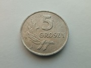 Polska PRL 5 groszy 1963