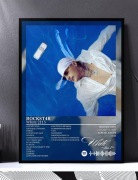 White 2115 Rockstar plakat album a3 w ramce obraz poster