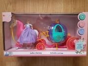 Lalka Barbie z karocą Koń Elefun 