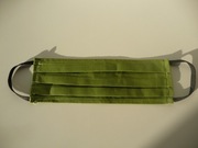 Maseczka 100% bawełna - kolor oliwkowy