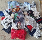 Mega paka ubrań dla chłopca r. 74 6-9 miesięcy 43 sztuki