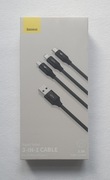 Kabel do ładowania 3w1 BASEUS