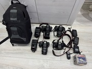 Mega Zestaw Aparat x4 Canon EOS 50D 550D 1000D 1300D Świąteczna Okazja BCM