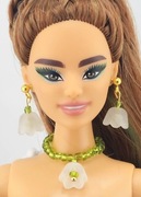 Zestaw biżuterii dla lalek Barbie konwalie