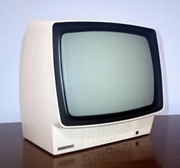 Neptun Unimor  - zielony obraz, retro klimat.