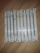 Prowadnica do szuflad 300mm biała lewa i prawa