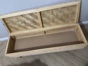 Ławka rattanowa z pojemnikiem Tolkning