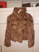 Futro z kóz alpejskich stan idealny