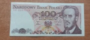 Banknot 100 zł z 1986r, Seria SP Stan!!!