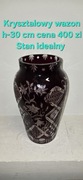 Wazon duzy krysztalowy