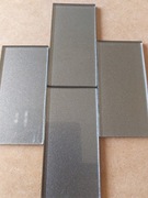 Mozaika szklana kostki luzem 9,8x4,8cm szary metalik