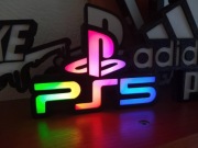 Lampka LED PlayStation PS5 – Dekoracja Gamingowa RGB