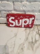 Czerwony Duży portfel 