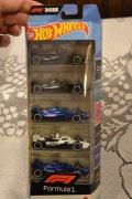 2025 Formula 1 Hot Wheels 5pak zestaw Red Bull AMG Williams