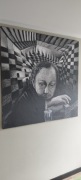 Obraz 130x130cm Pętla Witold Liszkowski