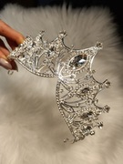 Korona diadem tiara opaska kryształ a La Swarovski ślub bal impreza królowa