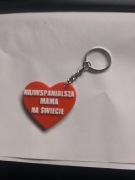 Personalizowany Brelok Serce – Twoja Własna Dedykacja! 