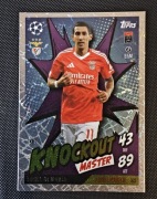 Match Attax Extra 2024/25 ANGEL DI MARIA nr.303 KNOCKOUT MASTER ( BENFICA )