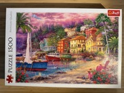 Puzzle Trefl 1500 elementów - Na złotych brzegach