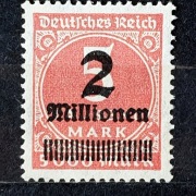 Deutsches Reich Mi.Nr. 312(*) 1923r.