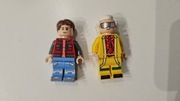 Figurka figurki lego 10300 figurki powrót do przyszłości.Back to the future