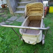 (rezerwacja) Stary wózek dziecięcy retro, kolekcjonerski, sprawny