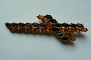 Krzyż krzyżyk złoto 14K gold 585 PIĘKNY !! DUŻY !!