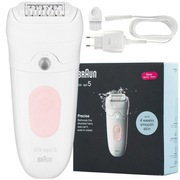 Depilator BRAUN Silk Epil 5 SE5-000 FLMG Biało-różowy