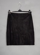 Spódnica S.Oliver czarna woskowana z podszewką 42