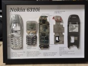 Nokia 6310i nie atrapa, ramka z telefonu, prezent