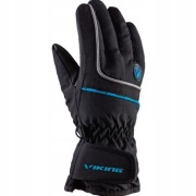 RĘKAWICE VIKING KEVIN KIDS BLACK-BLUE rozmiar 3